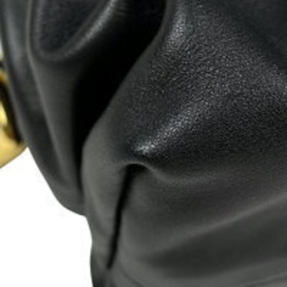 Bottega Veneta The Chain Shoulder Bag 2way Leather Black - Picture 5 of 9